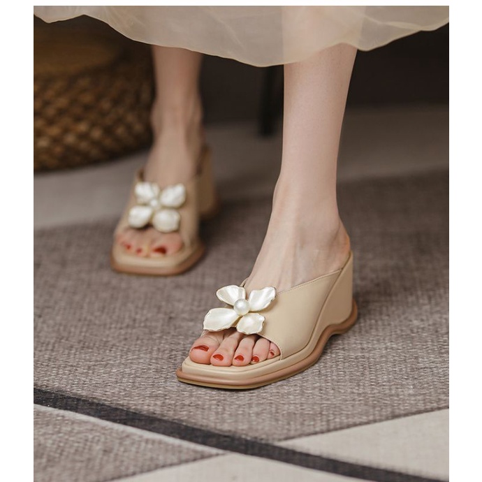 SNA001 - Sandal Wedges Butterfly Fashion Wanita