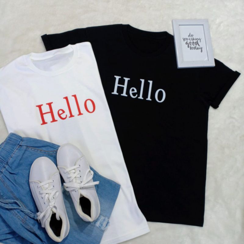 T-SHIRT HELLO OVERSIZE