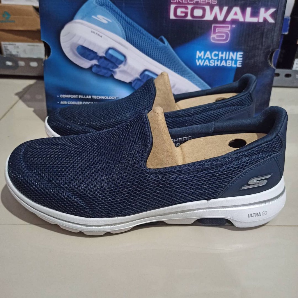 SEPATU WANITA SKECHERS GO WALK 5 ORIGINAL - SIZE 38, 38.5