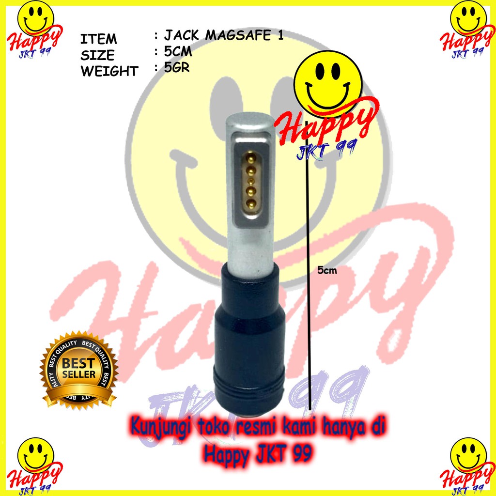 [ HAPPY JKT 99 ] JACK PSU MAGSAFE1 CONVERTER MAGSAFE 1 ADAPTOR MAGSAFE 1 DC