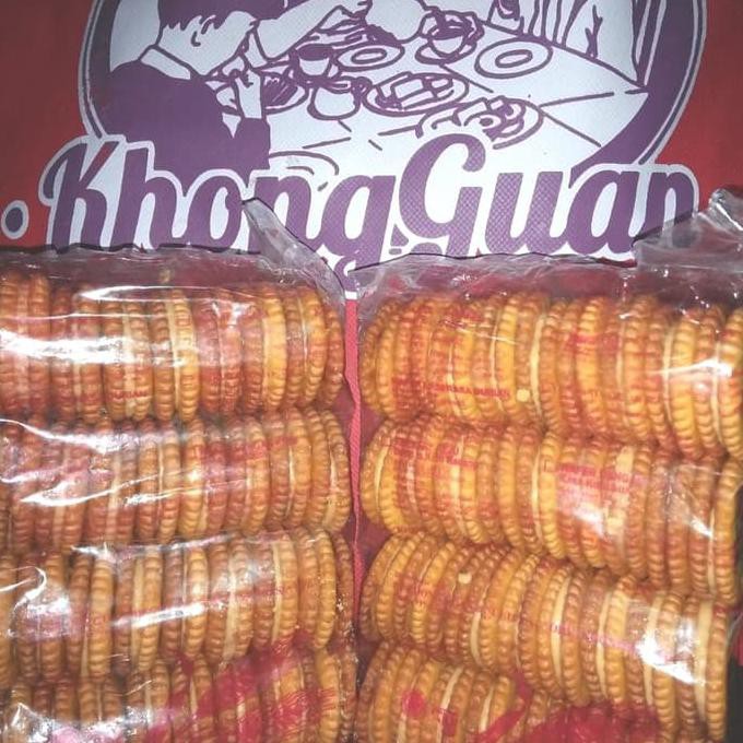 Khong Guan Curah Murah Biskuit Krim Kacang 250 Gr Birella.Shop115