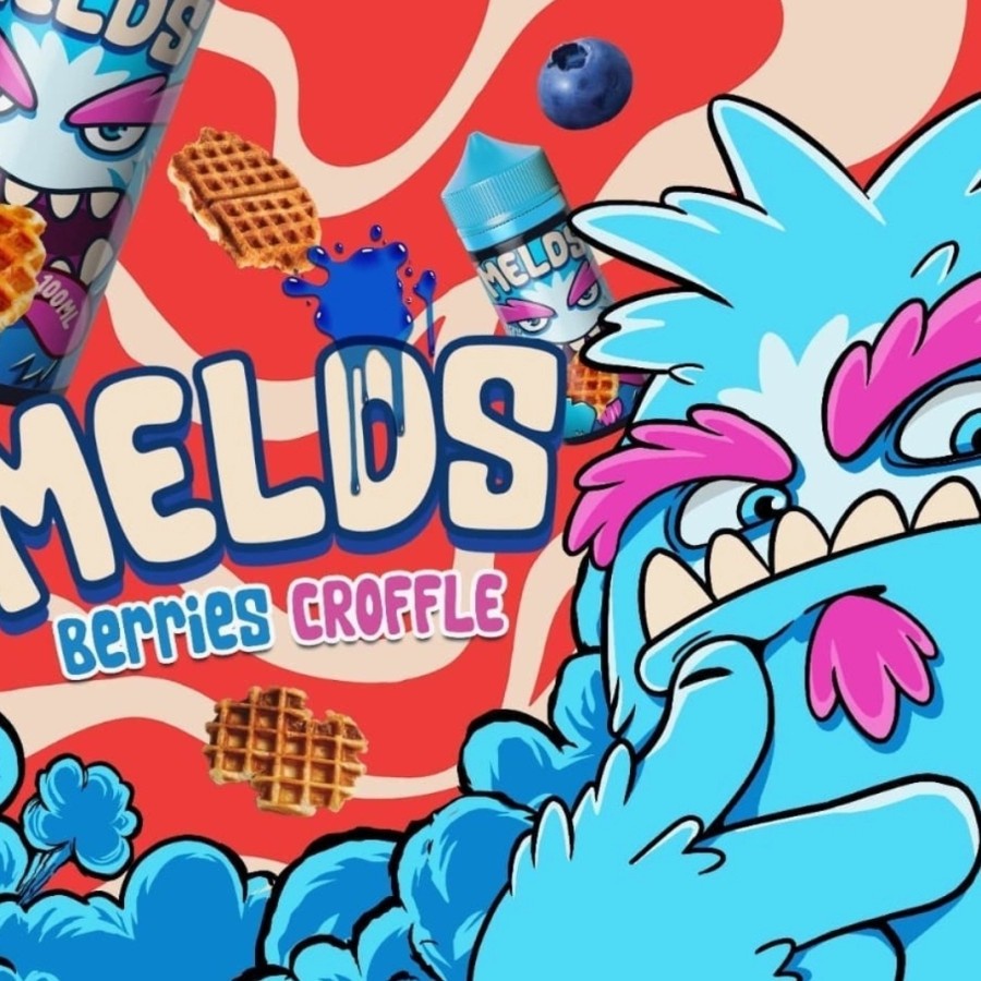 Melds V2 Berries Croffle 100ML by Union Labs x Steve Authentic