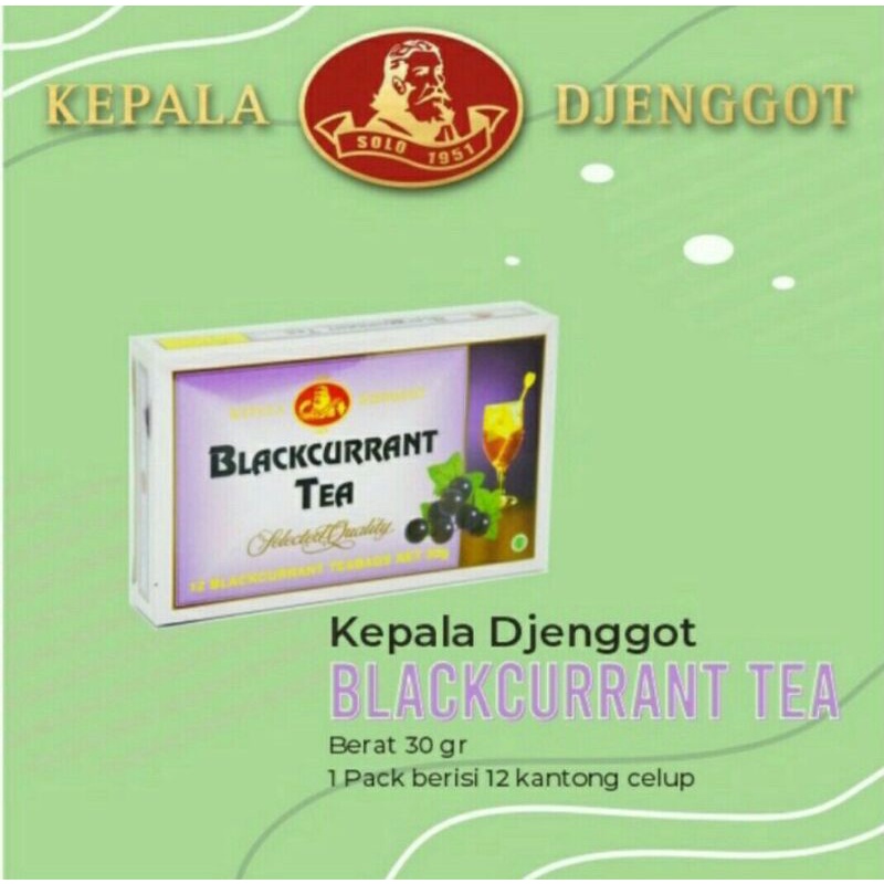 

Blackurant Tea celup Kepala Djenggot