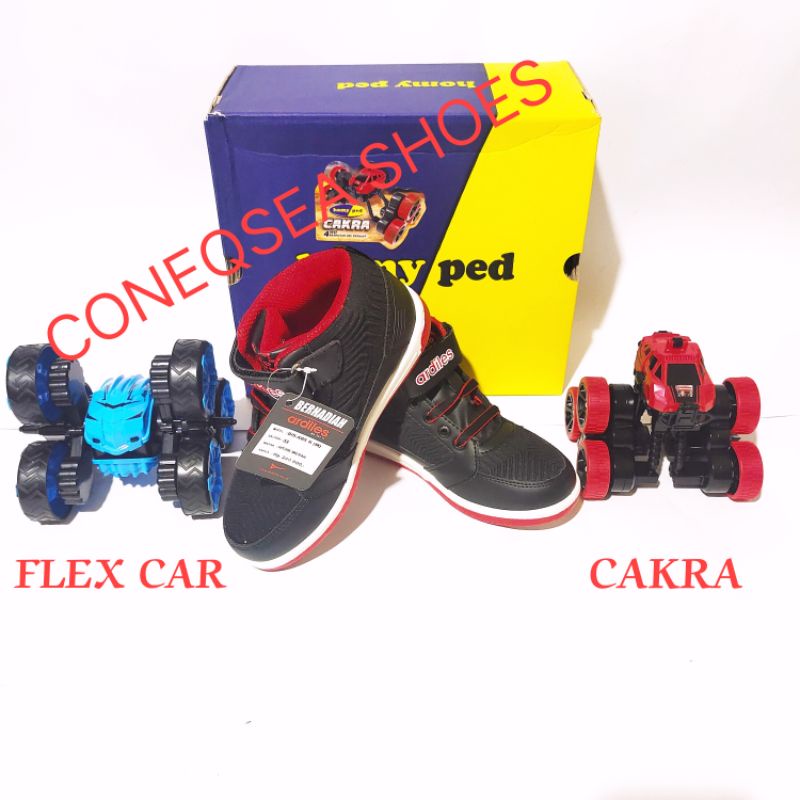 SEPATU SEKOLAH ANAK ARDILES BERHADIAH MOBIL REMOT CONTROL RC CAKRA