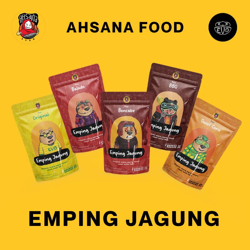 

Emping Jagung AHSANA FOOD Paket Hemat
