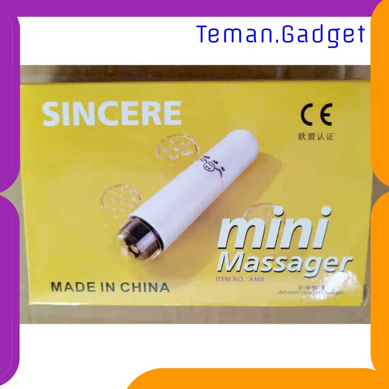 TG-FE253 SINCERE ALAT PIJAT MATA ELECTRIC PEN EYE MINI MASSAGER ANTI AGING -AM8