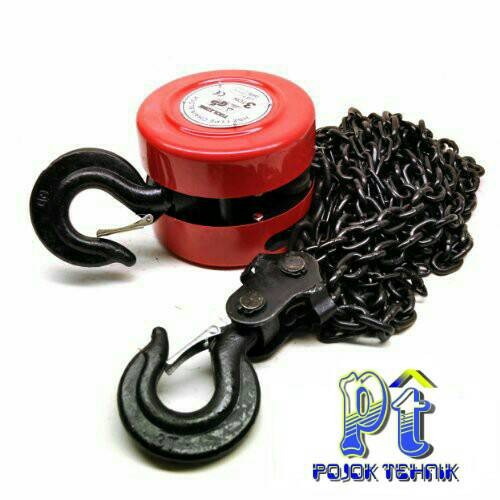 Chain block/takel 2ton x 5meter