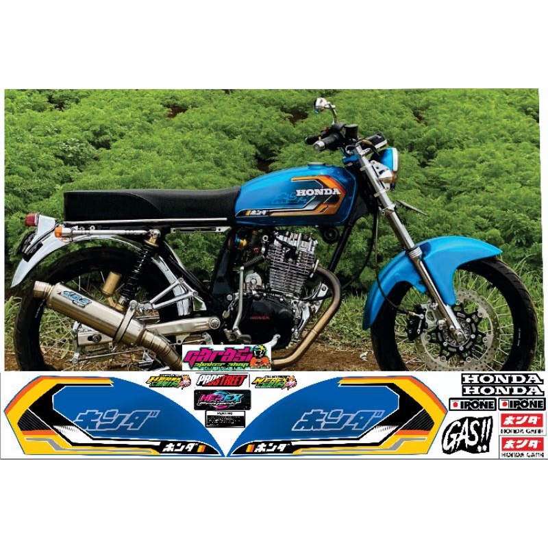 STRIPING CB 125 - CB 100 SIMPEL - STRIPING CB HITS - STRIPING CB VIRAL - STRIPING CB