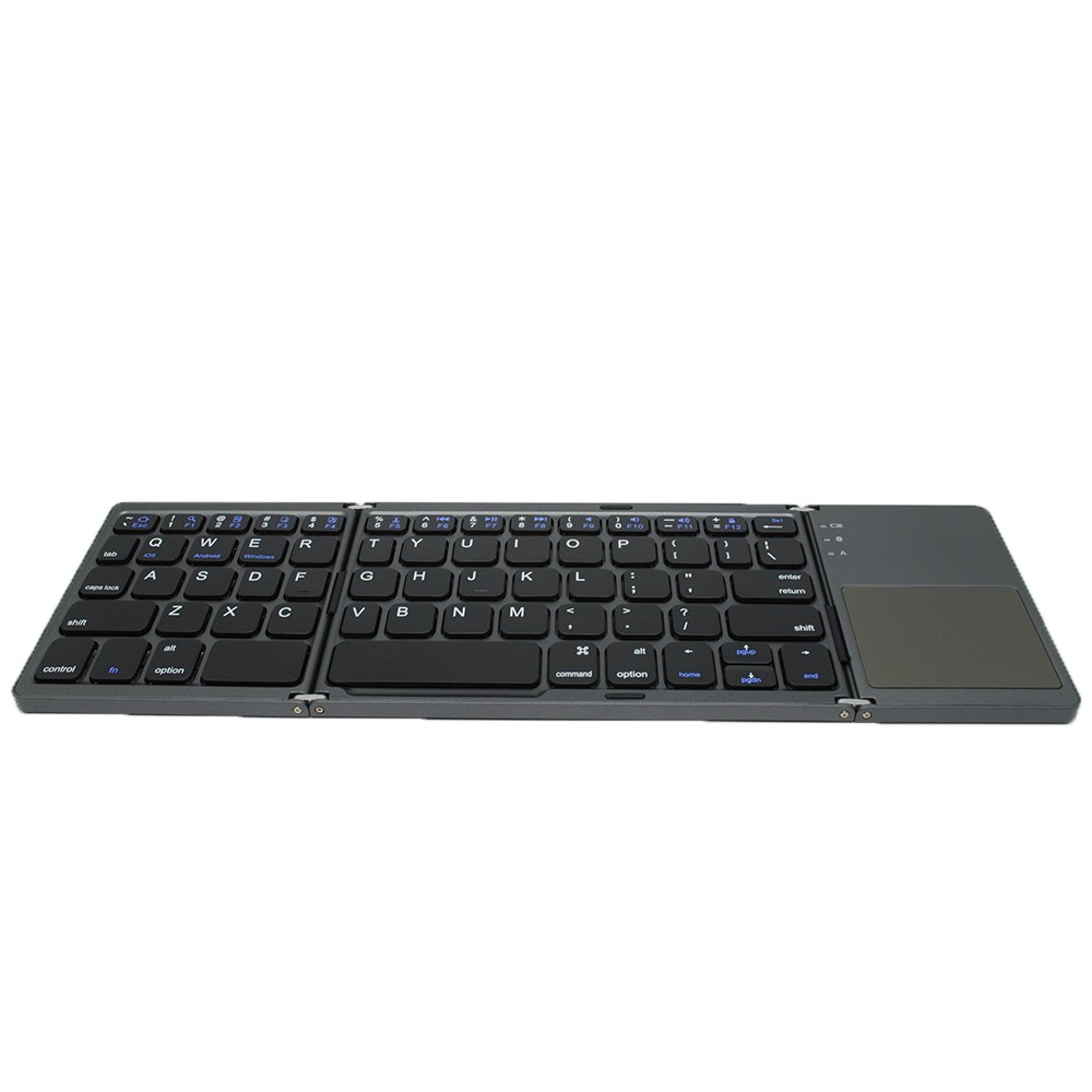 Keyboard Bluetooth Three Folding Magnetic With Touchpad - K1074