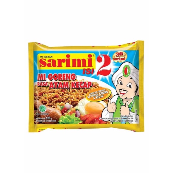 

SARIMI ISI 2 GORENG RASA AYAM KECAP/ AYAM KREMESS