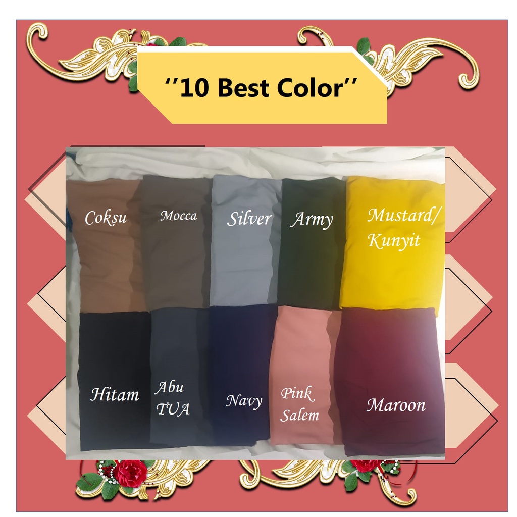 Jilbab Instan Langsung Jersey Premium Khatijah XL Khimar panjang hijab kekinian M Ilham-2