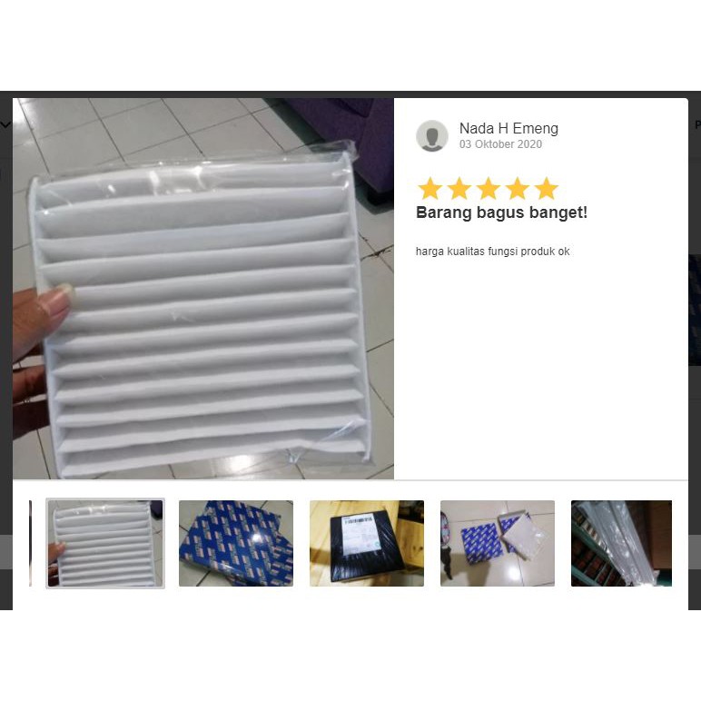 KABIN FILTER Cabin Filter Ac Mobil suzuki ertiga apv swift wagon r karimun estilo 2013