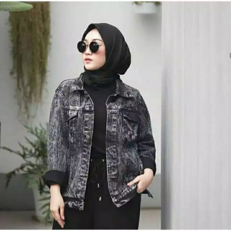 Jaket Biondy Wanita / Jaket Jeans Terlaris