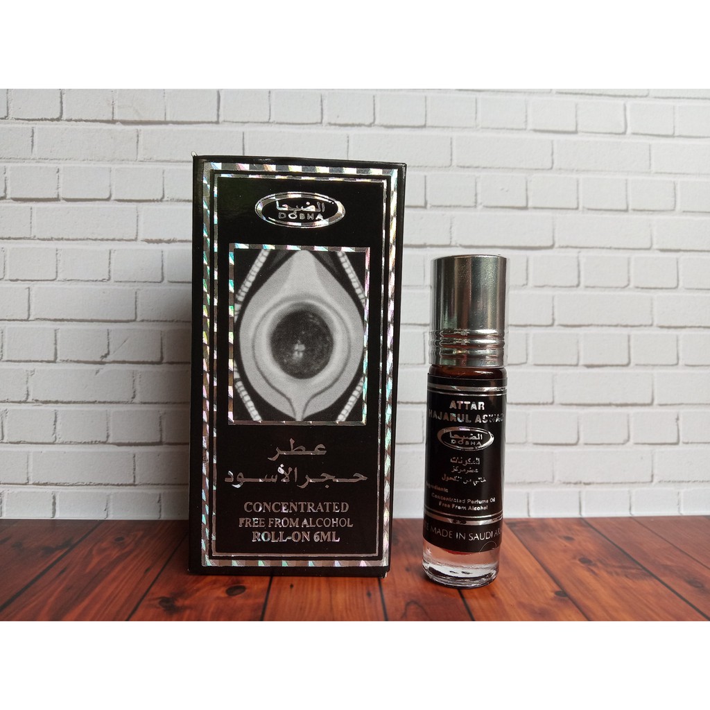 Safwa Shop - Dobha Hajar Asswad Original 6ml - Rol On