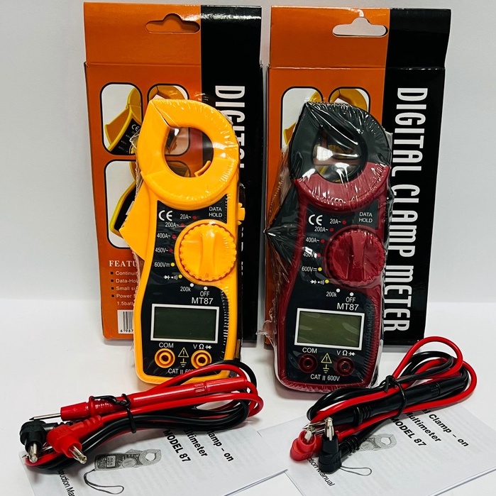 Jual Digital Clamp Meter MT87 Tang Ampere Multimeter MT87 Kabel Tester