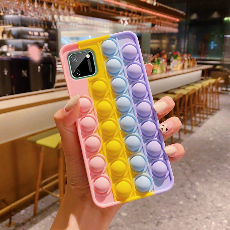 Case Realme C11 2021 SoftCase POP IT 3D Polos Penghilang Stress