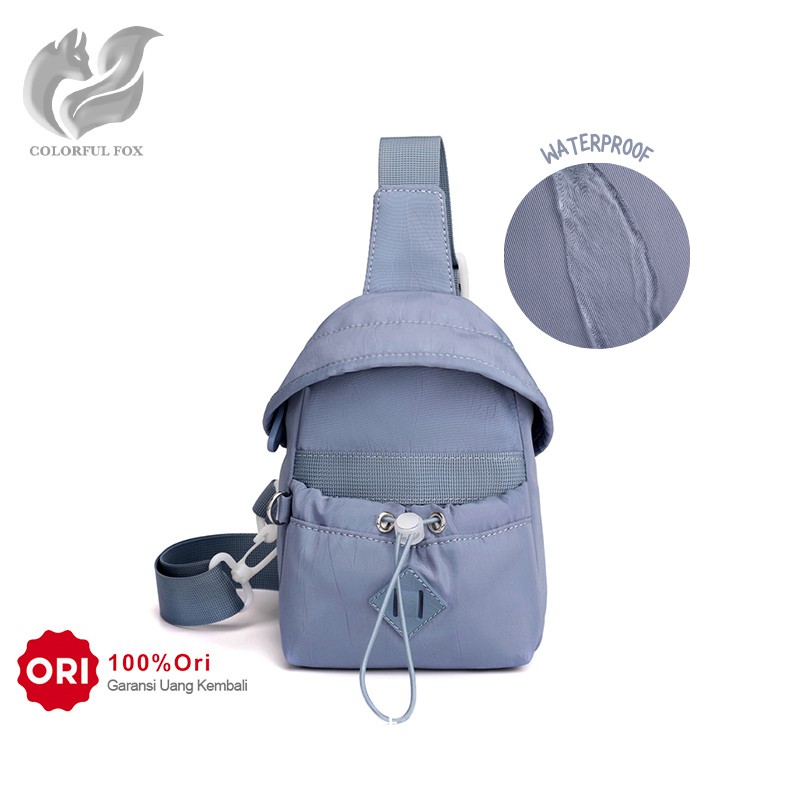 Tas Selempang Wanita COLORFUL FOX 8521 Sling Bag Wanita Shoulder Bag Wanita WATCHKITE WKOS