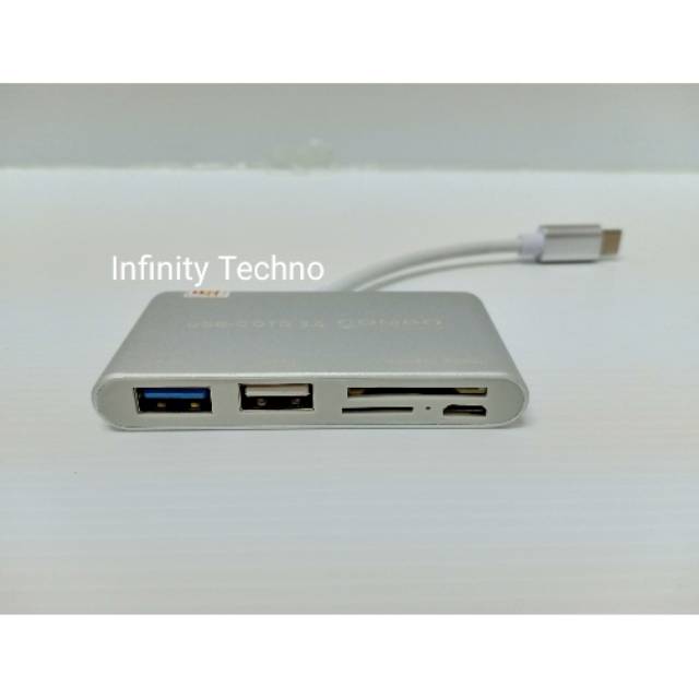 USB-C OTG COMBO 3.0 HUB  CardReader 5 in 1