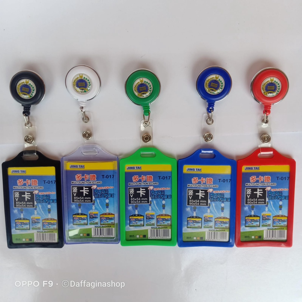 

Name Tag Id Card Holder Logo Kementrian ESDM, Yoyo Gantungan Id card paket murah