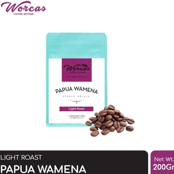 

Big Sale Kopi Arabica Papua Wamena 200 Gram Light Roast (Biji/Bubuk) Big Sale