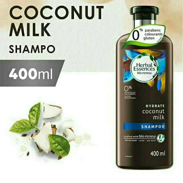 Shampoo Herbal Essences Bio Renew Coconut Milk 400ml Indonesia