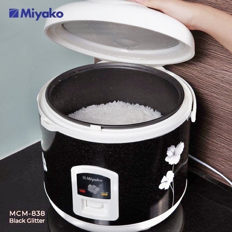 MAGIC COM RICE COOKER MIYAKO 2,2LITER 2,2L 2LITER MCM838 MCM 838 3 in 1