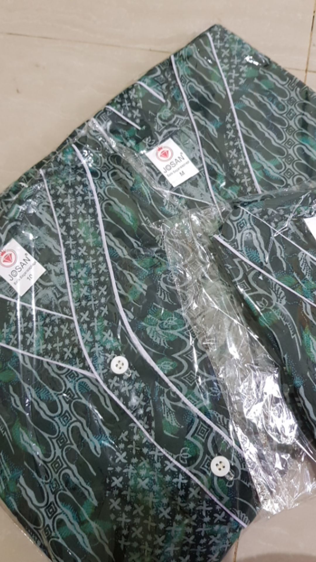 Piyama Batik Couple Anak-dewasa (batik Bagan)