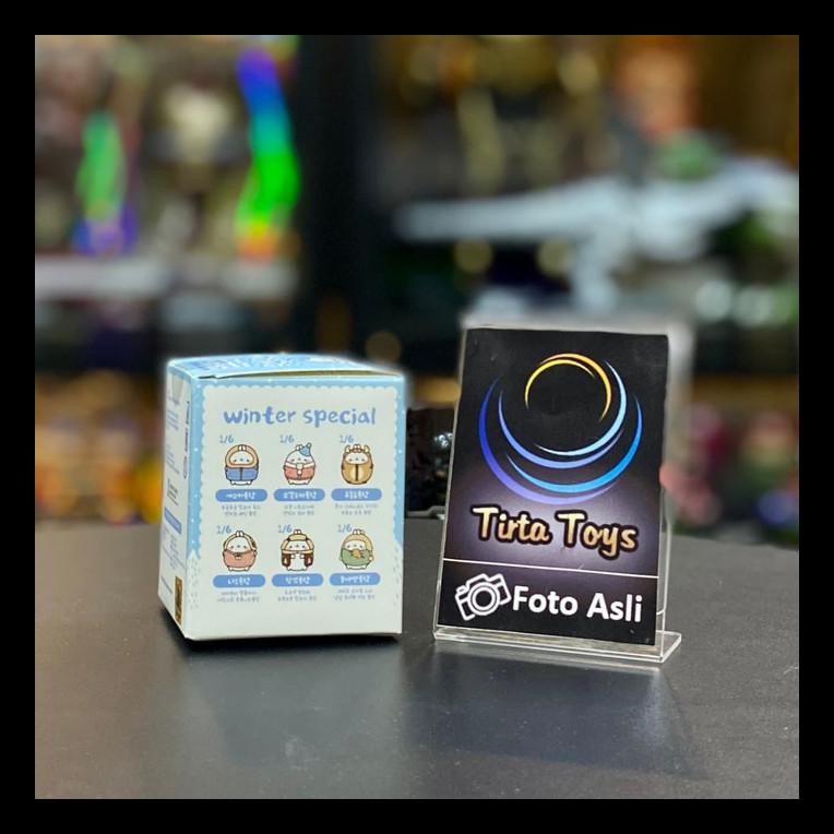 Ready Stok Blind Box Hayanori Korea Molang Edisi Winter Special Action Figure Terlaris Dan Murah