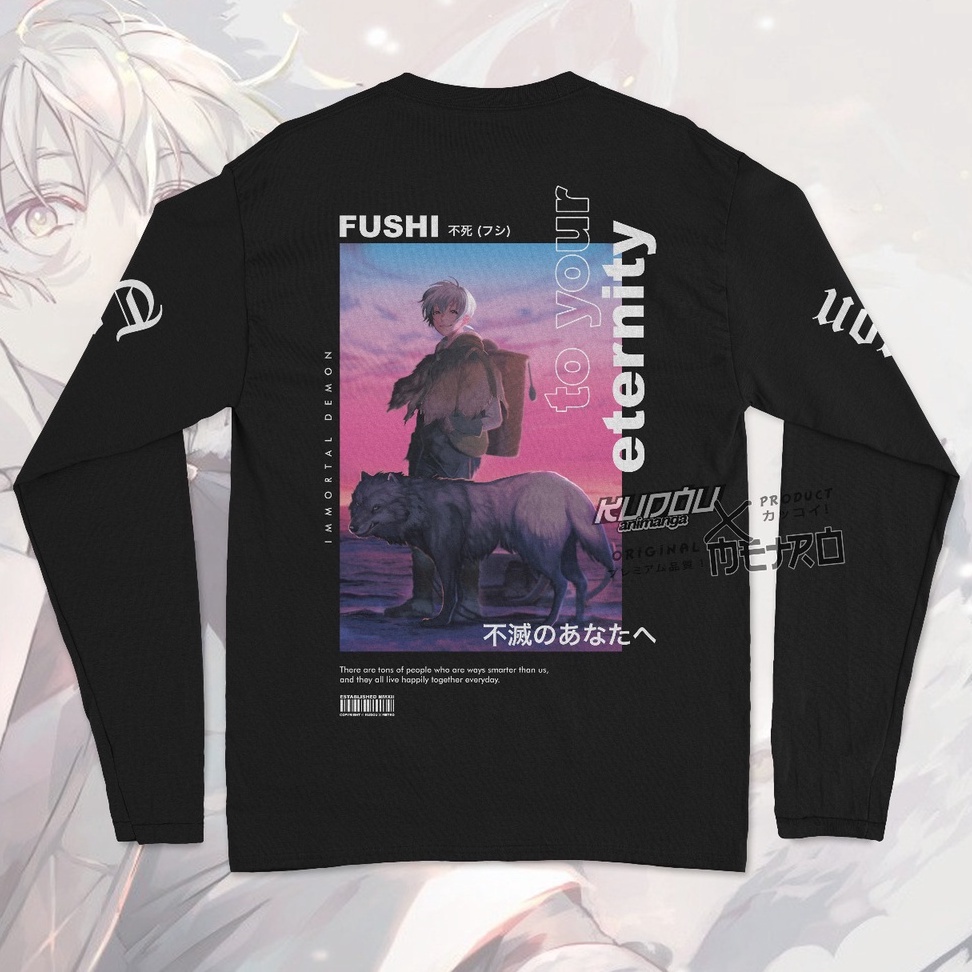 Longsleeve Fushi To Your Eternity Anime Manga Premium Unisex