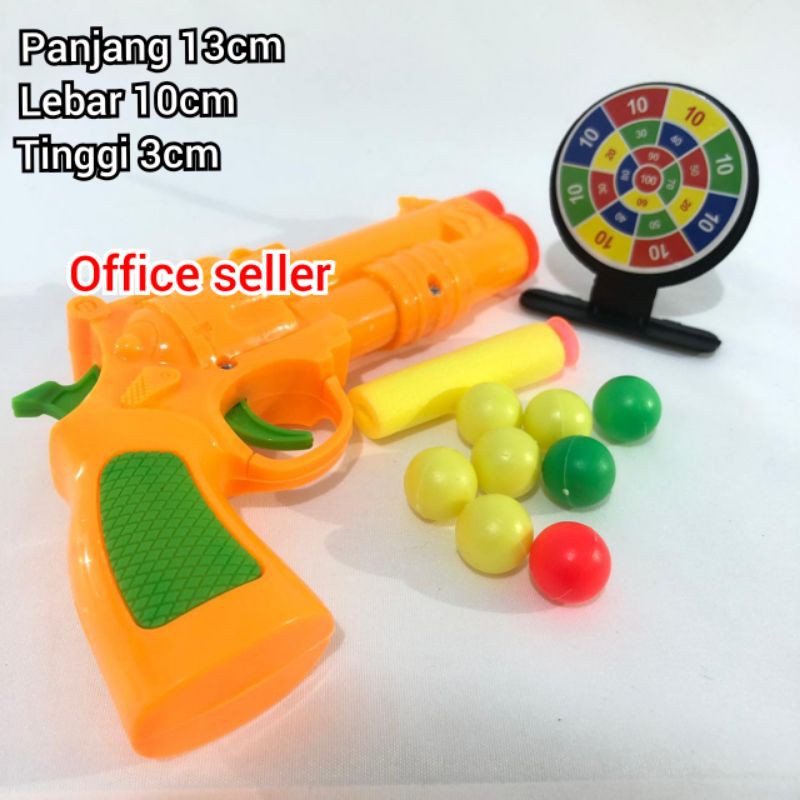 mainan pistol tembakan anak anak | soft bullets mainan pistol - TOYS