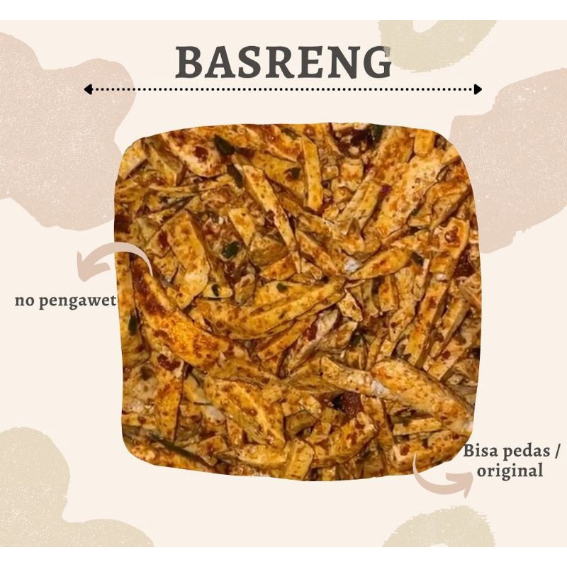 

basreng daun jeruk rasa pedas 1kg