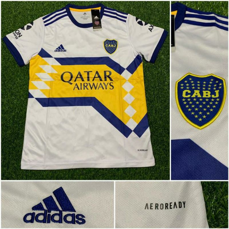 JERSEY BOCA JUNIOR AWAY 2020 /2021 BAJU BOLA GRADE ORI