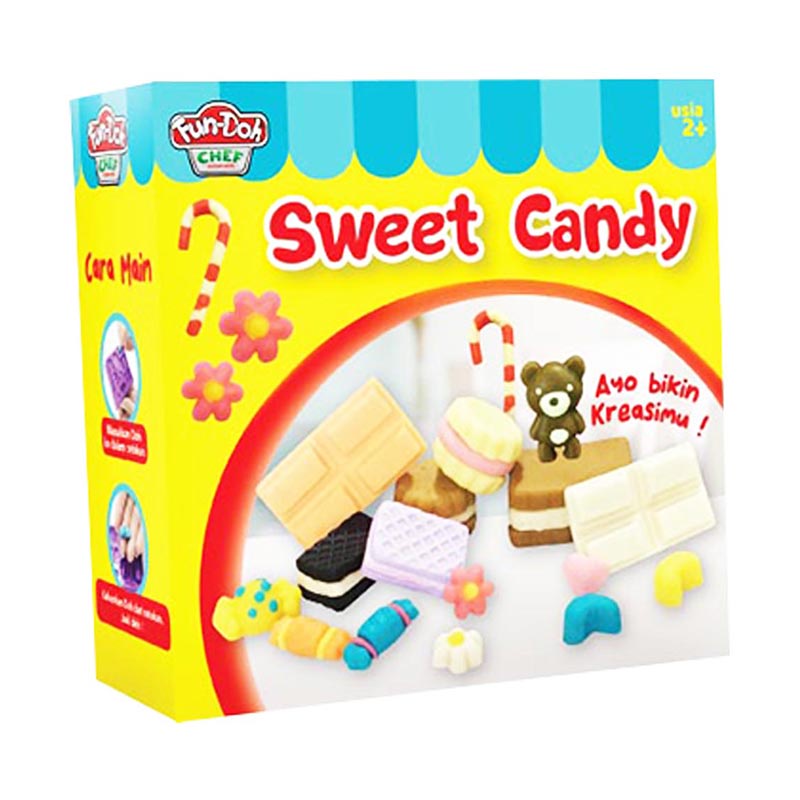 Fundoh 28051 Sweet Candy Mainan Edukasi Cetakan Lilin