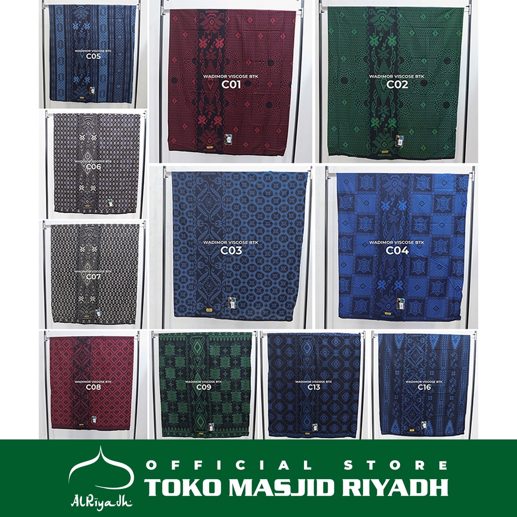 Sarung Wadimor Motif Viscose Batik