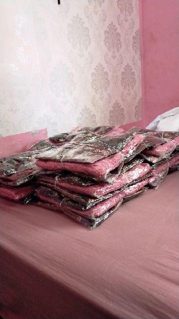 Nailo Batik Hrb026 Kenongo Kemeja Tosca Pendek Pekalongan Padi M L Xl Sogan Tulis Halus Kemeja Batik