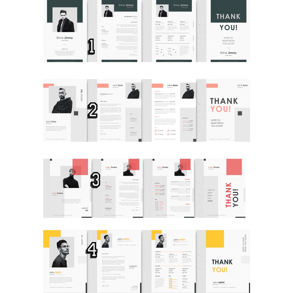 

Design dan Template CV (Curiculume Vitae) Professional dan Menarik