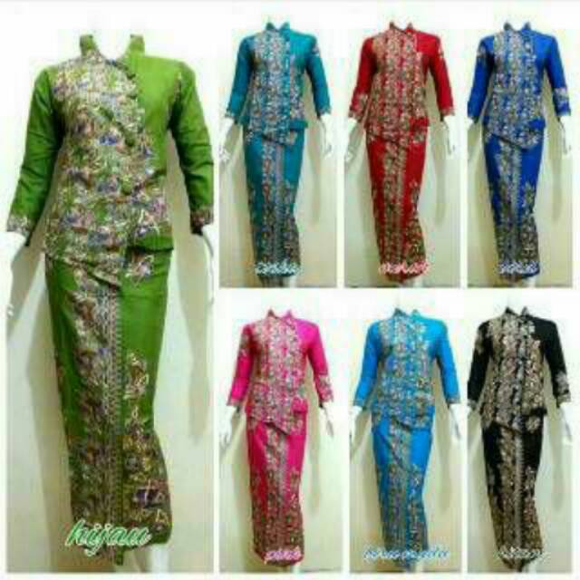 ONLINESOLO - RNB KERANG PRAMUGARI BATIK SHANGHAI ROK ATASAN SERAGAM