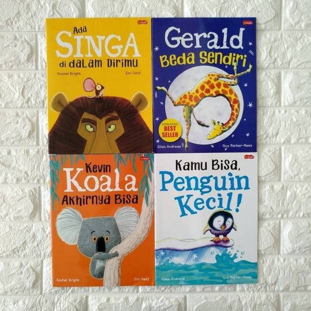 Buku Dongeng Binatang Seri Binatang Fantastis Singa Tupai Koala Shopee Indonesia