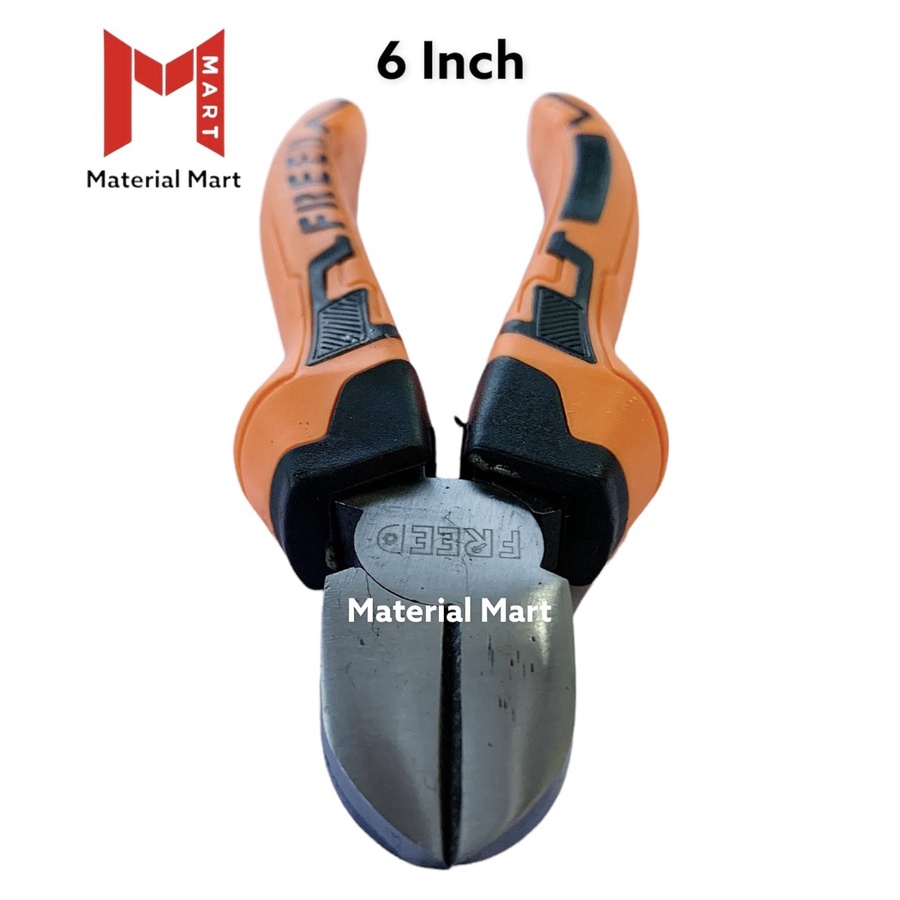 Tang Potong Baja 6 Inch | Diagonal Cutting Plier 6&quot; | Pemotong Kawat 6 | Material Mart