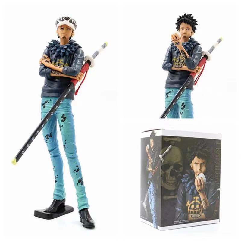 Mainan Action Figure One Piece Grandista DXF Wa no kuni vol.14 Trafalgar Law Kepala Ganda Bahan Pvc