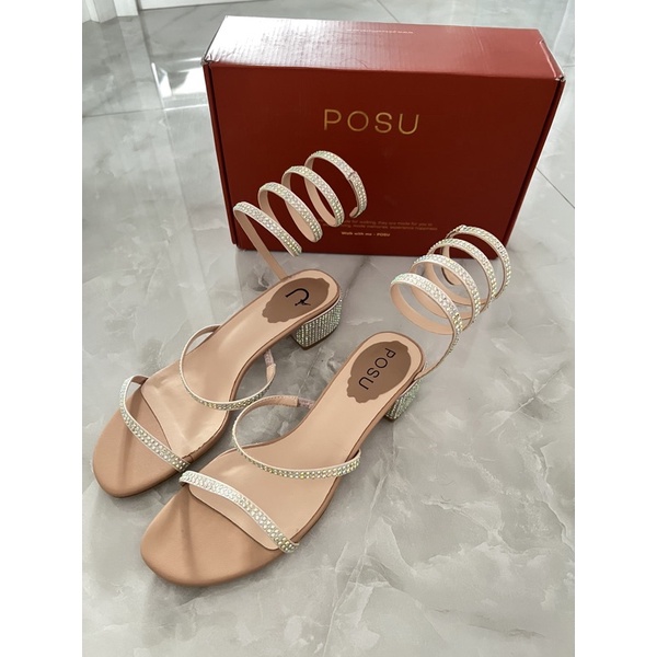 rene sandals 39 posu cloud preloved