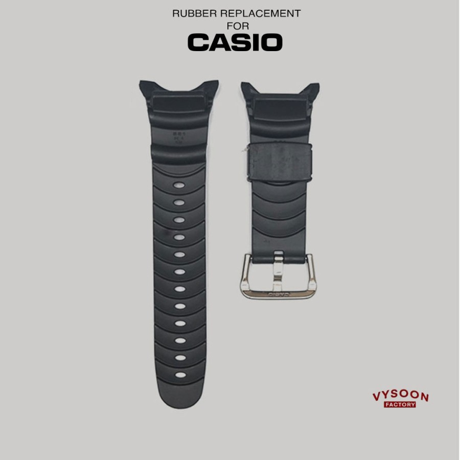 Strap Tali Karet Casio Original Pengganti SPF-40 SPF40 SPF 40 VCF