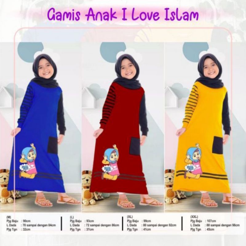 gamis anak voxy