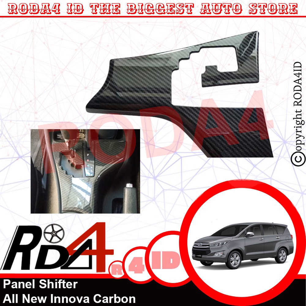 Panel Shifter Carbon All New Innova Reborn 2016