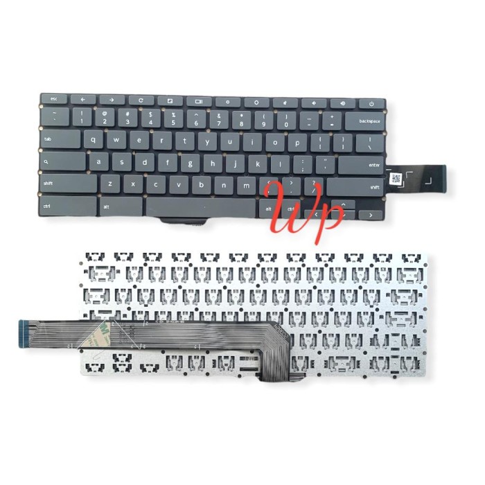 Keyboard Laptop Notebook Lenovo C340 C340-15 Soket panjang gray