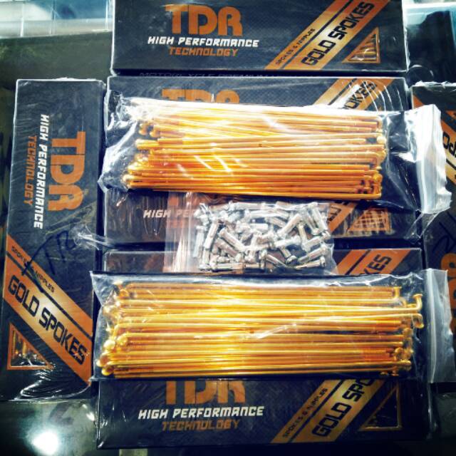 JARI-JARI TDR GOLD untuk motor RING 17 DAN RING 14