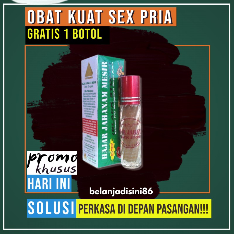 Hajar Jahanam Premium Original Obat Kuat Oles Pria Tahan Lama Dan