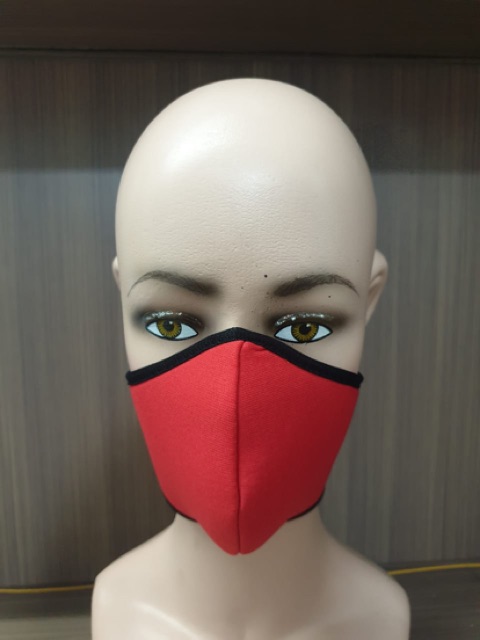 Masker Kain 3 lapis Ikat Leher