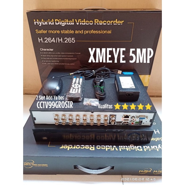 Promo Dvr Xmeye 5Mp 16Ch 2560P
