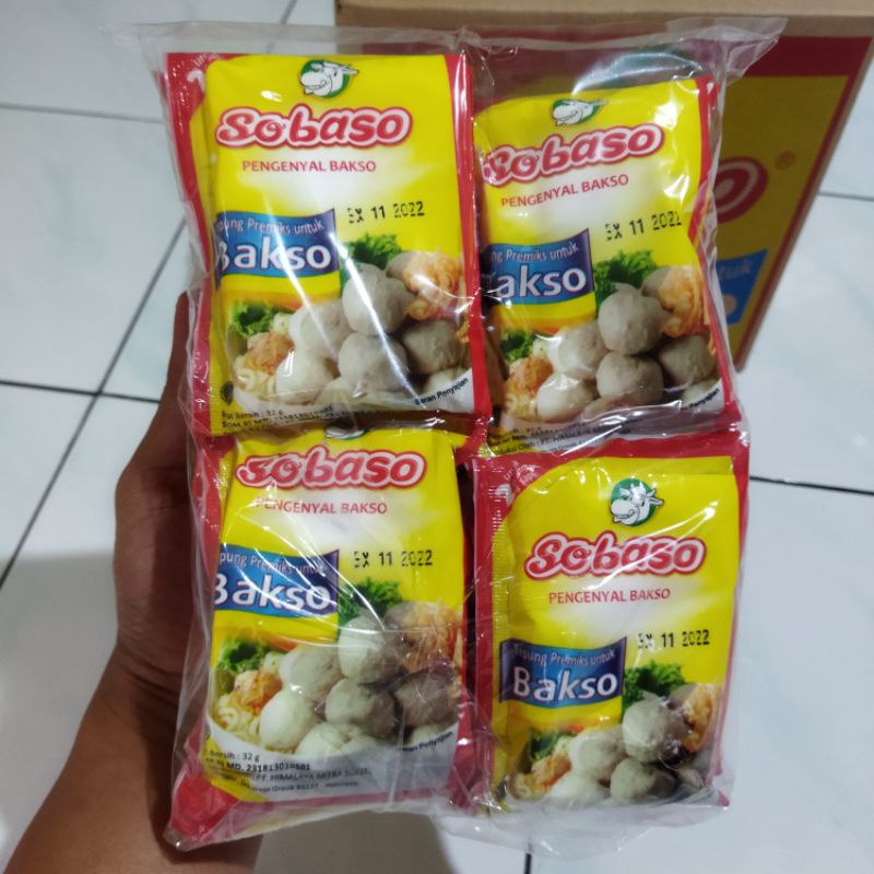 Sobaso Tepung Pengenyal Bakso 32gr (1 Pack)